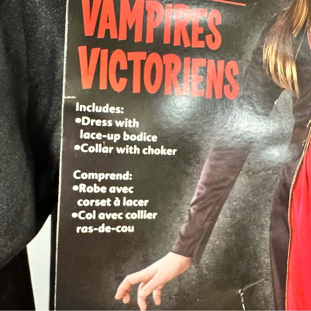 Girls Vampiress Costume